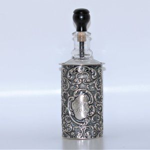 Antique Sterling Silver Perfume Bottle